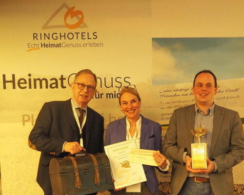 Gewinner des Goldenen Kompass Ringhotel Birke
